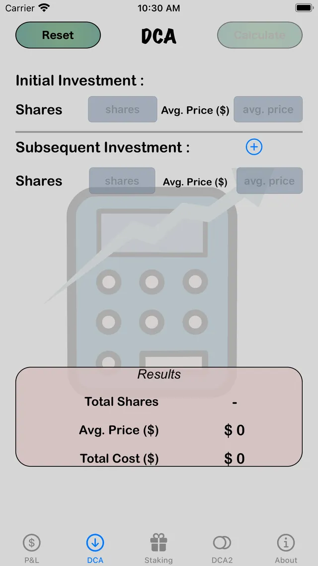 Invest Calculator screenshot